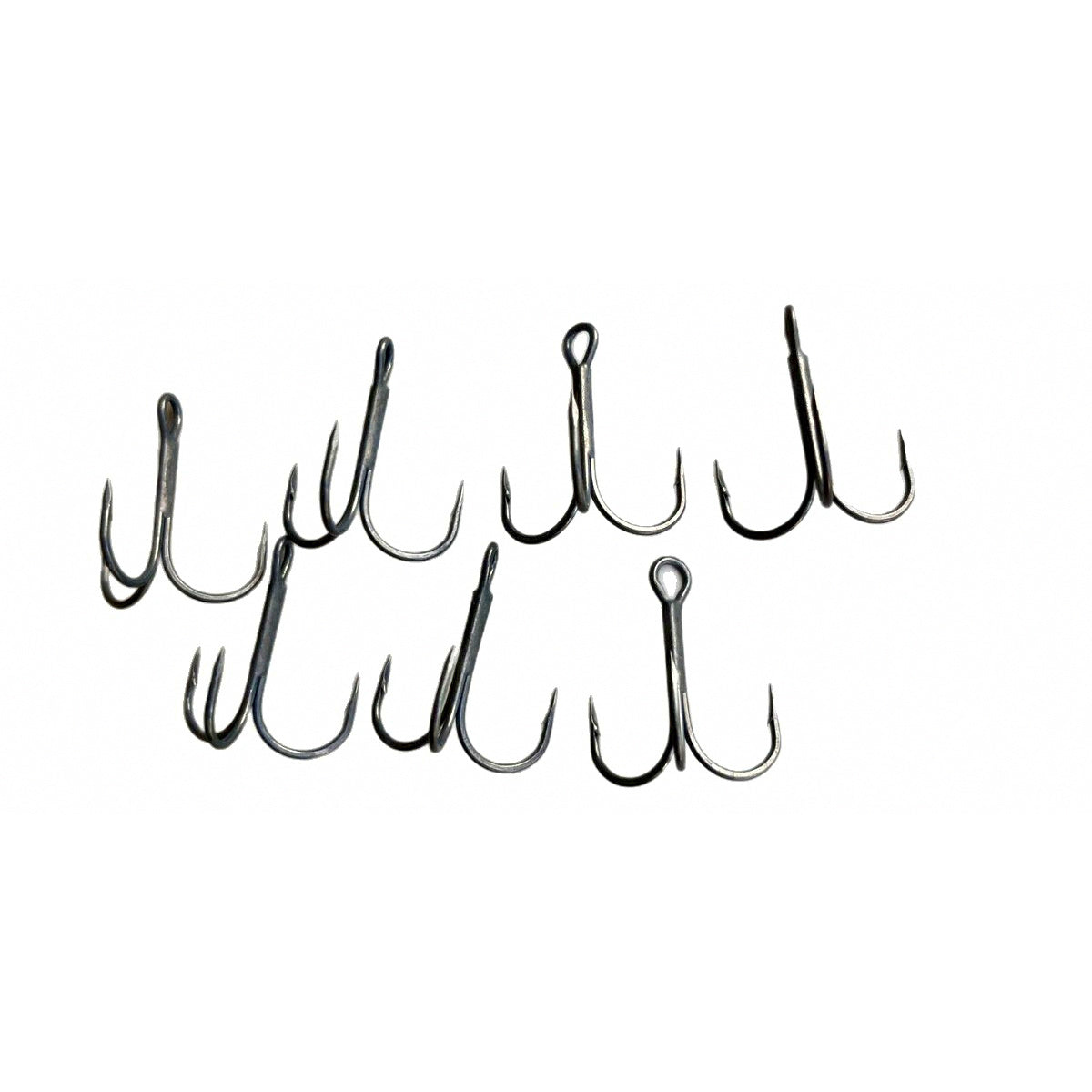 Super Slick Coated Treble Hooks, Barbed, Sizes 1–12