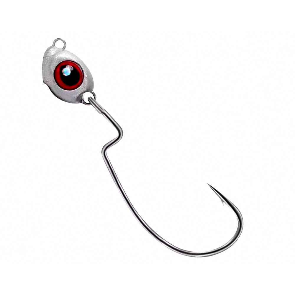 Weighted Offset Hook, Texas Rig, 1.8–14 g (0.06–0.5 oz), 5-Pack