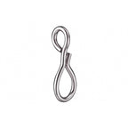 Stainless Steel Quick-Change Lure Snaps, 50 Pack