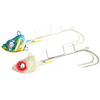 Glow Hairtail Jig with Assist Hooks, 30–300 g (1.1–10.6 oz)