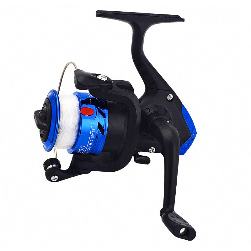 Size 200 Small Spinning Reel, Plastic, With or Without Line