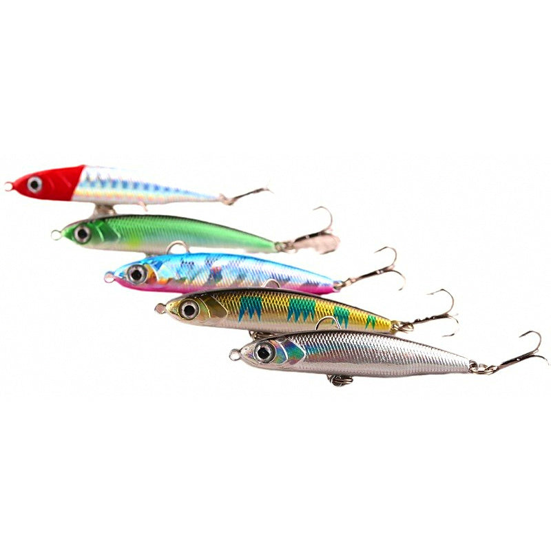 Mini Silver Minnow Sinking Lure, 3 g (0.11 oz) & 5 g (0.18 oz)