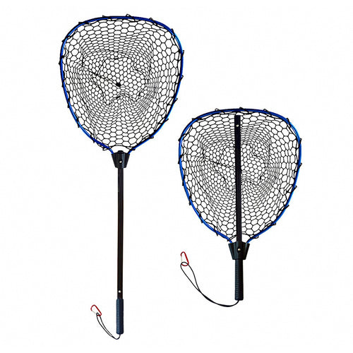 Aluminum Telescoping Landing Net, Mono Mesh, 30/50 Depth