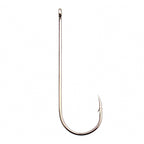 Long Shank Baitholder Hooks, Carbon Steel, Barbed, Bulk Pack