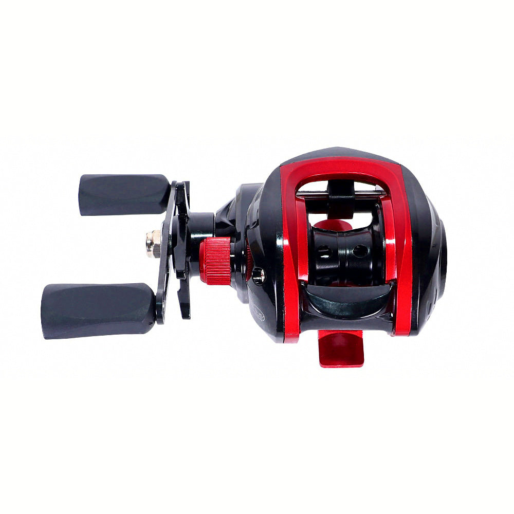 Micro Baitcasting Reel, Aluminum Alloy Spool, Left or Right Hand