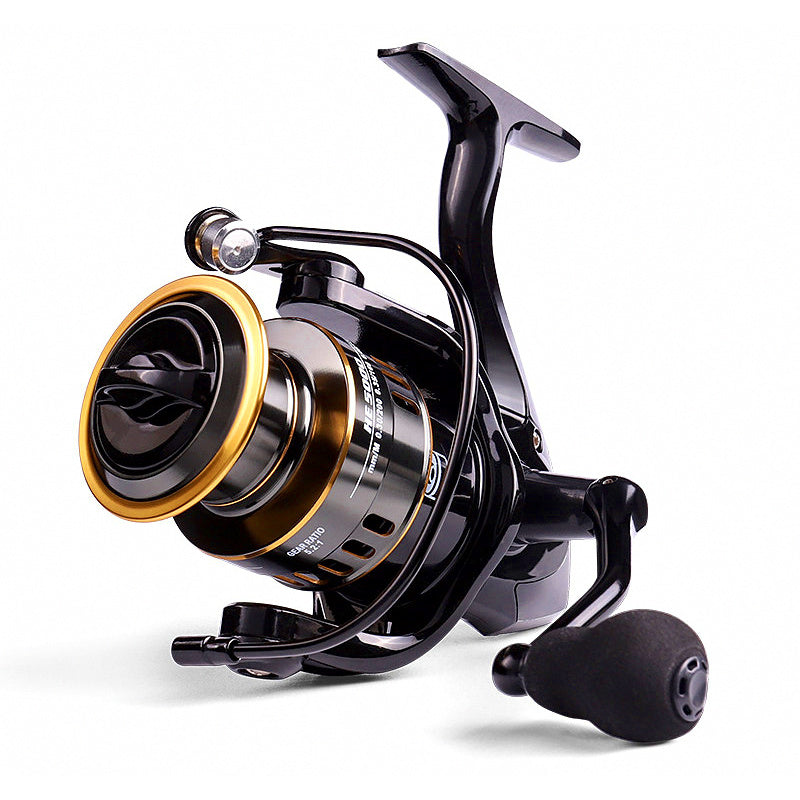 All-Metal Spinning Reel, Front Drag, 12 Bearings, 1000-7000
