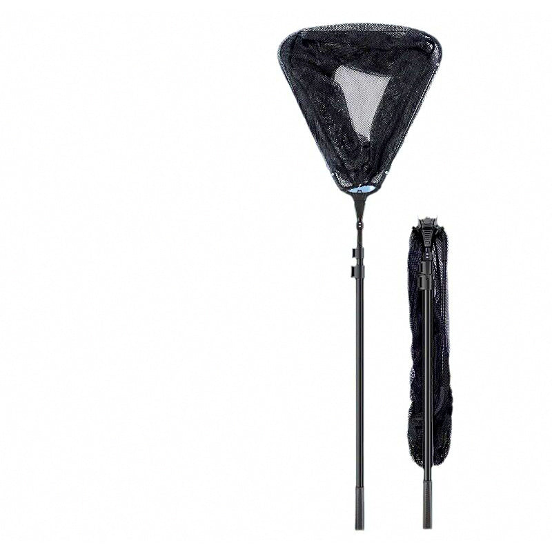 Folding Landing Net, Aluminum Telescopic Handle, 90–300 cm