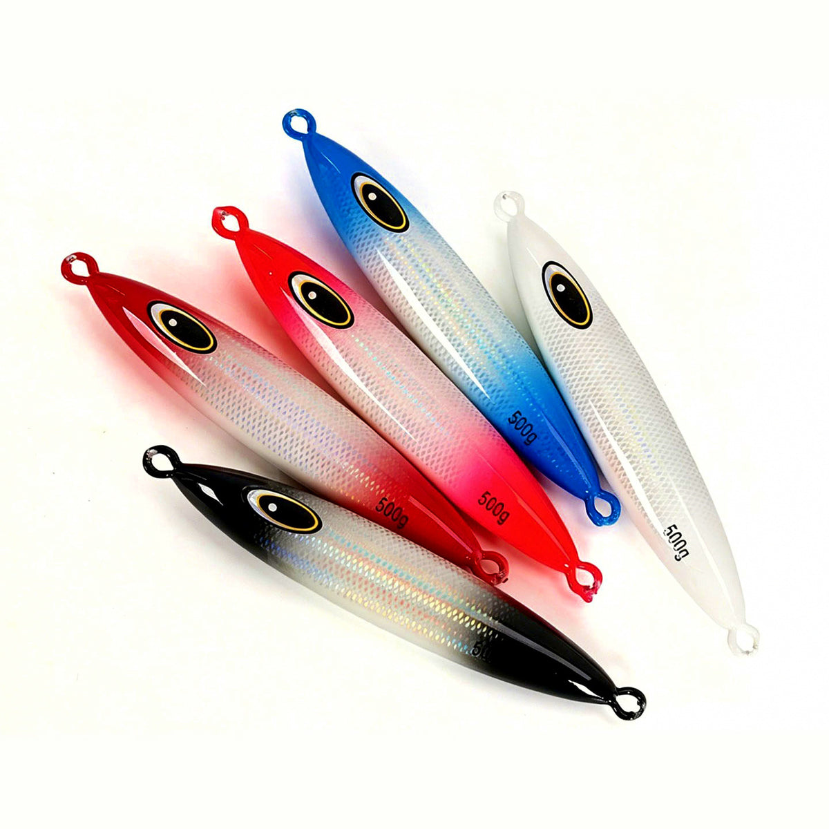 Glow Fat Slow Pitch Jig, 200–600 g (7–21 oz)