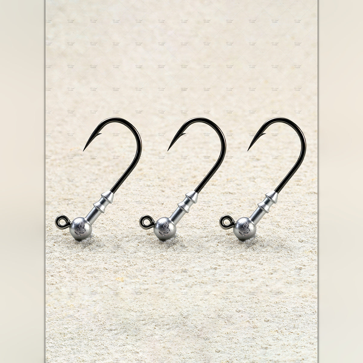 Lead Jig Head Hooks for Soft Baits, 1.8–3.5 g (0.06–0.12 oz)