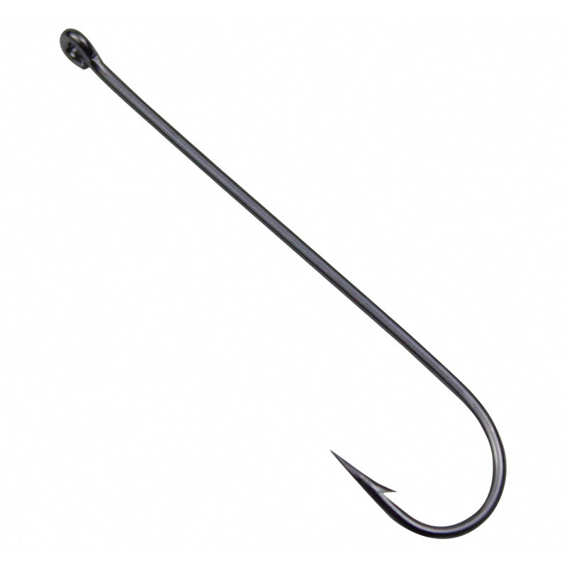 Long Shank Barbed Hooks, Bulk Pack, Sizes #10–3/0