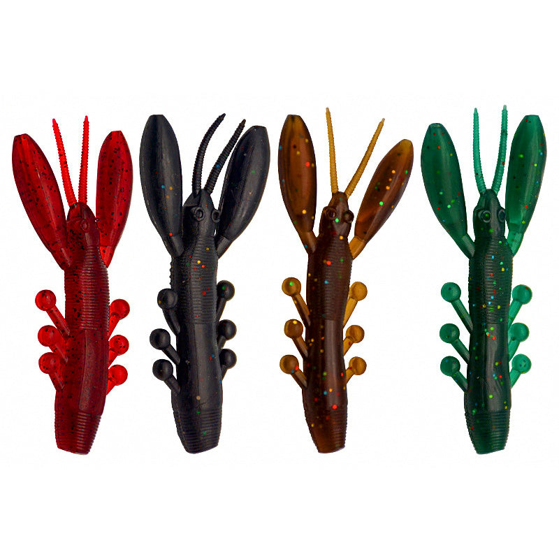 Floating Shrimp Soft Bait, Texas Rig Lure, Single or 5-Pack