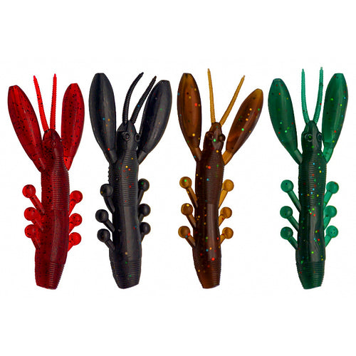 Floating Shrimp Soft Bait, Texas Rig Lure, Single or 5-Pack