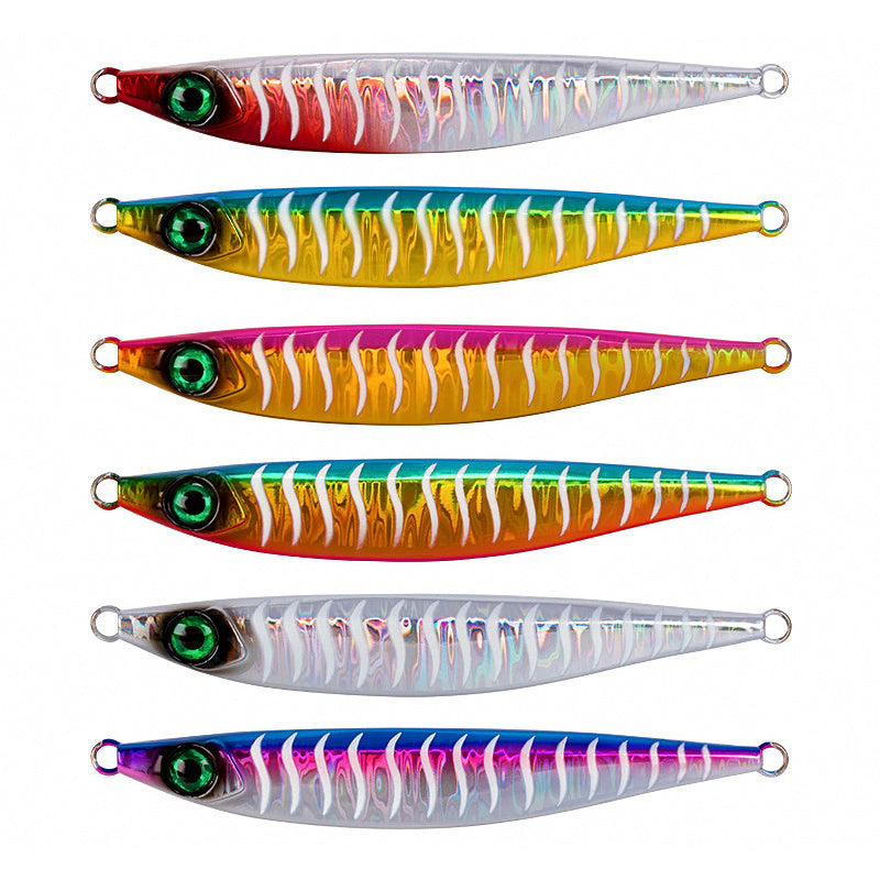 UV Glow Sardine Metal Jig, 40–100 g (1.4–3.5 oz)