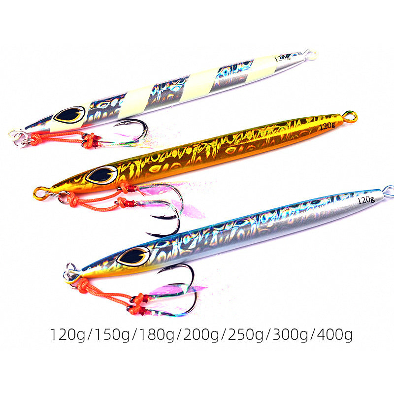 Deep Sea Metal Jig, 120–400 g (4.2–14.1 oz)