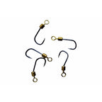 Iseni Swivel Hooks, Barbed, Sizes 3–10