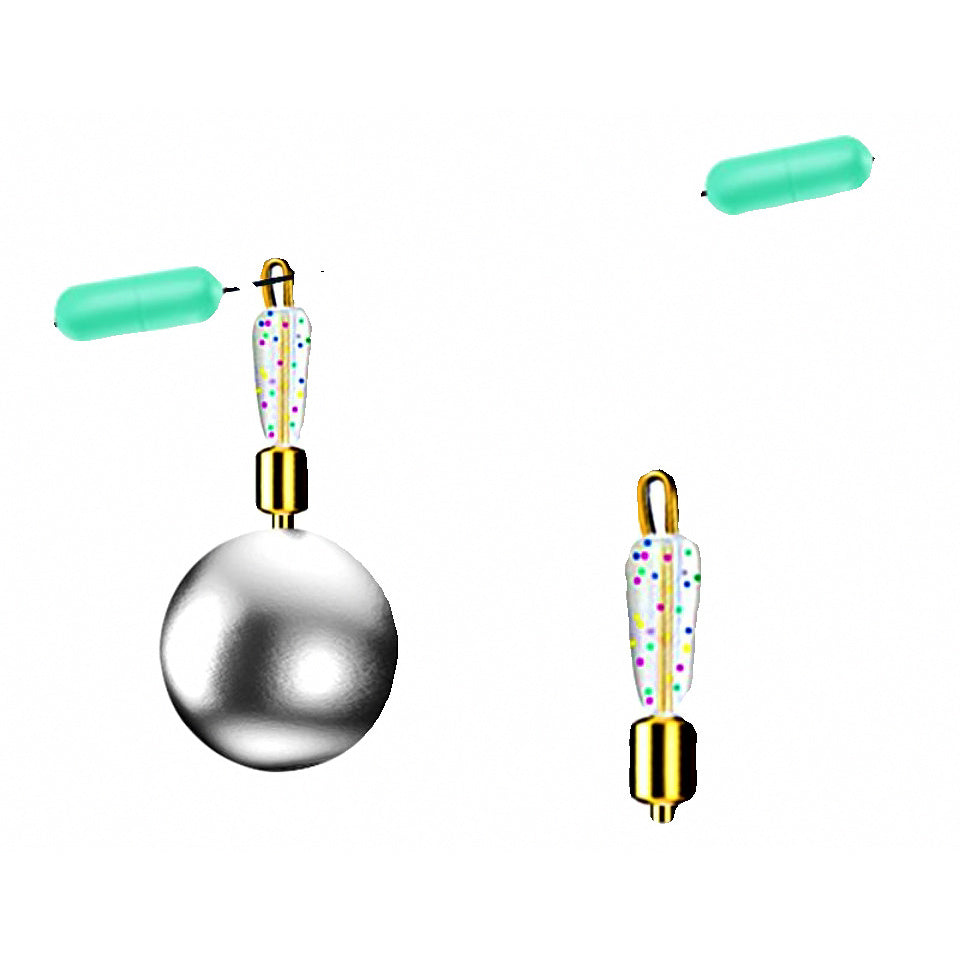 Quick-Attach Sliding Sinkers, 0.09–0.49 oz (2.5–14 g)