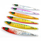 Glow Striped Sardine Casting Jig, 40–100 g (1.4–3.5 oz)