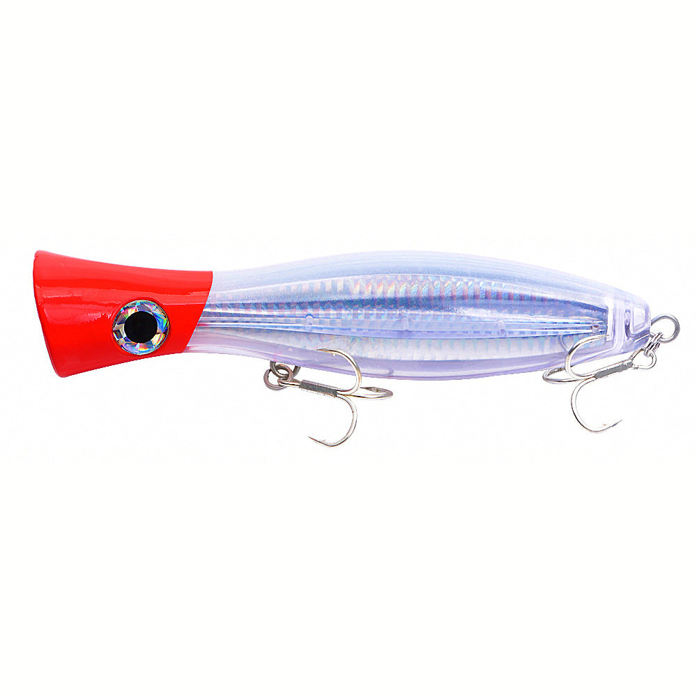 Saltwater Popper Lure, 16 cm (6.3 in), 80 g (2.8 oz)