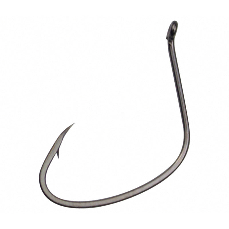 Black Barbed Beak Hooks, Bulk 50 Pack, Sizes 4–3/0