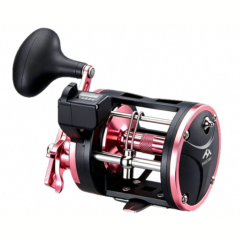 Right-Hand Baitcasting Reel, Deep Spool, 3.8:1, 4 Bearings
