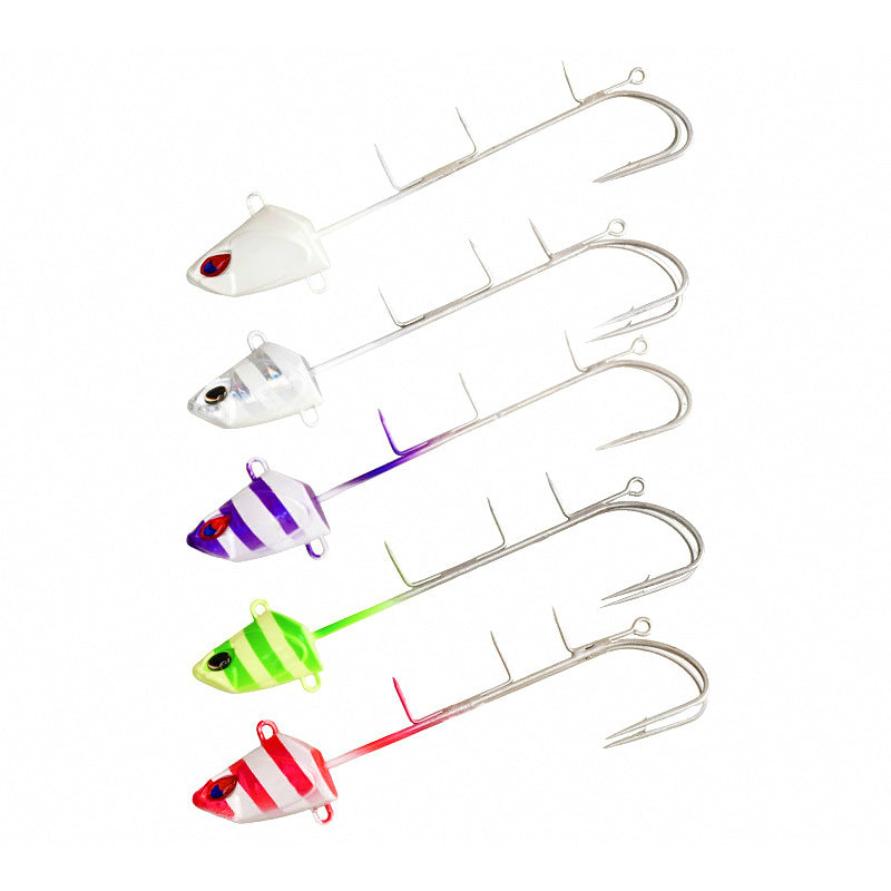 Metal Jig with Double Assist Hooks, 50–250 g (1.8–8.8 oz)