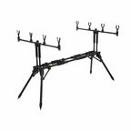 Aluminum Tripod Rod Rest Stand, Black (Small / Large)