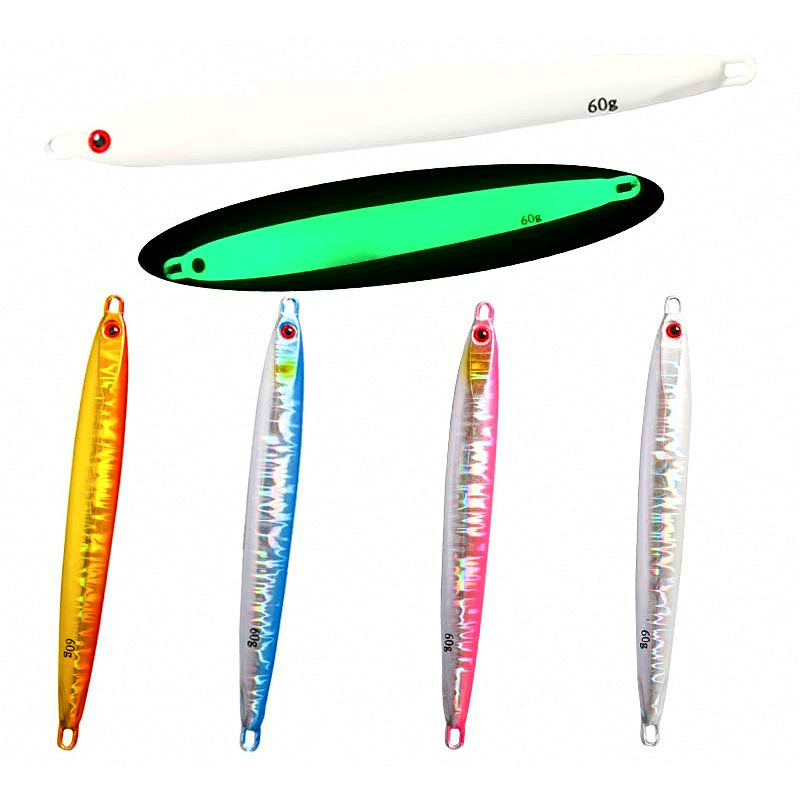 Glow Metal Jig, 60–100 g (2.1–3.5 oz)