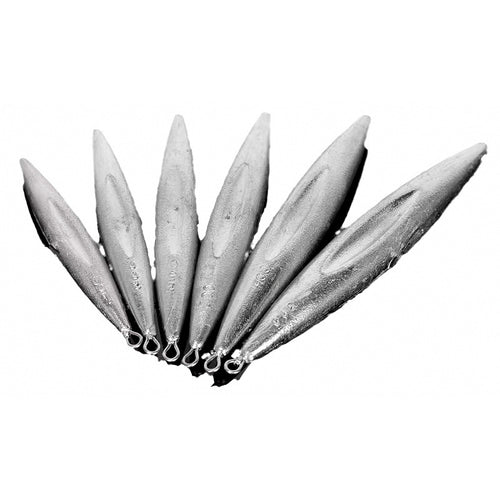 Lead Torpedo Sinker with Eye, 4 oz (113 g) Deep Sea Weight