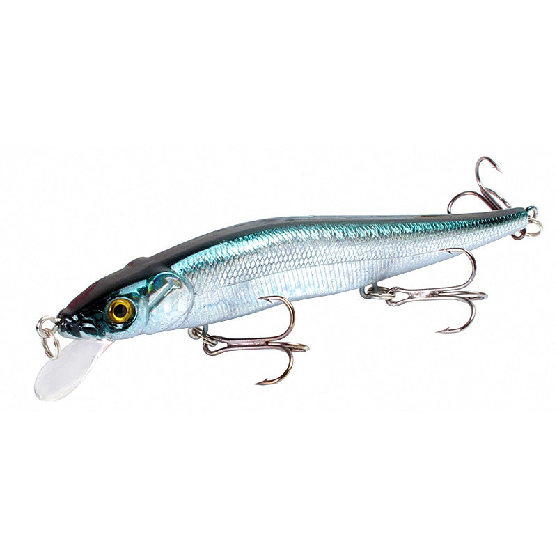 Plastic Minnow Hard Bait, 11.5 cm (4.5 in) 14 g (0.5 oz)