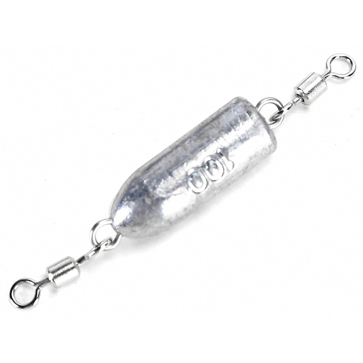 Bullet Lead Sinker with Double Swivels, 3.5–88 oz (100–2500 g)