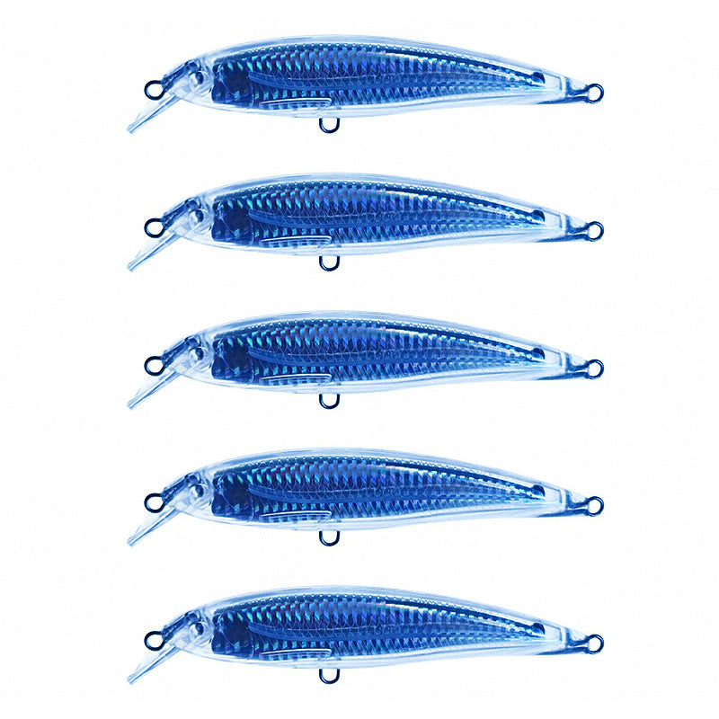 Unpainted Floating Minnow Blank, 15.5 cm (6.1 in), 38 g (1.3 oz)