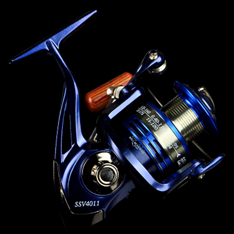 Spinning Reel, Full Metal Head, 11 Bearings, 1000–7000