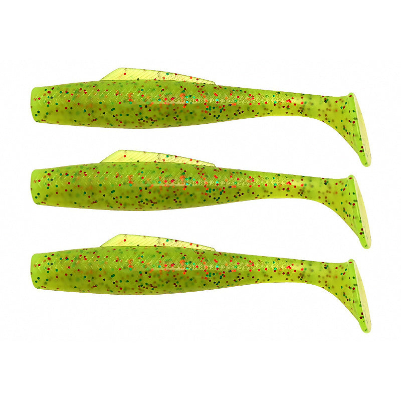 Floating T-Tail Soft Swimbait, 10 cm / 12 cm, 3-Pack
