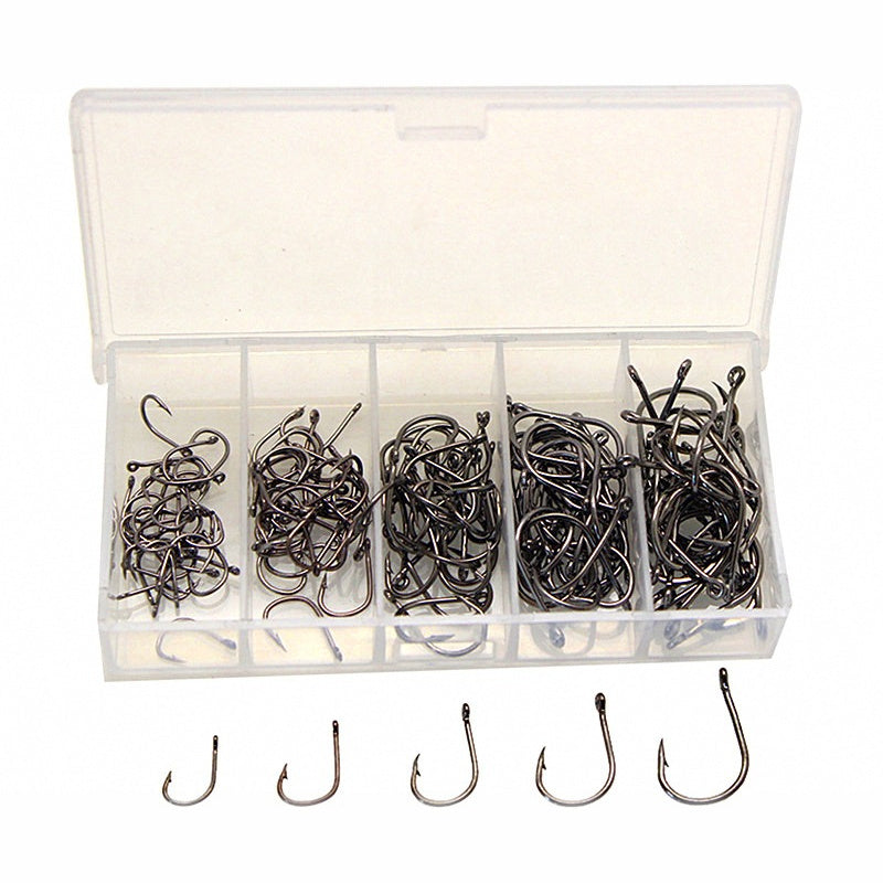 Iseni Tubed Hook Assortment, 151 pc, Sizes 4–12