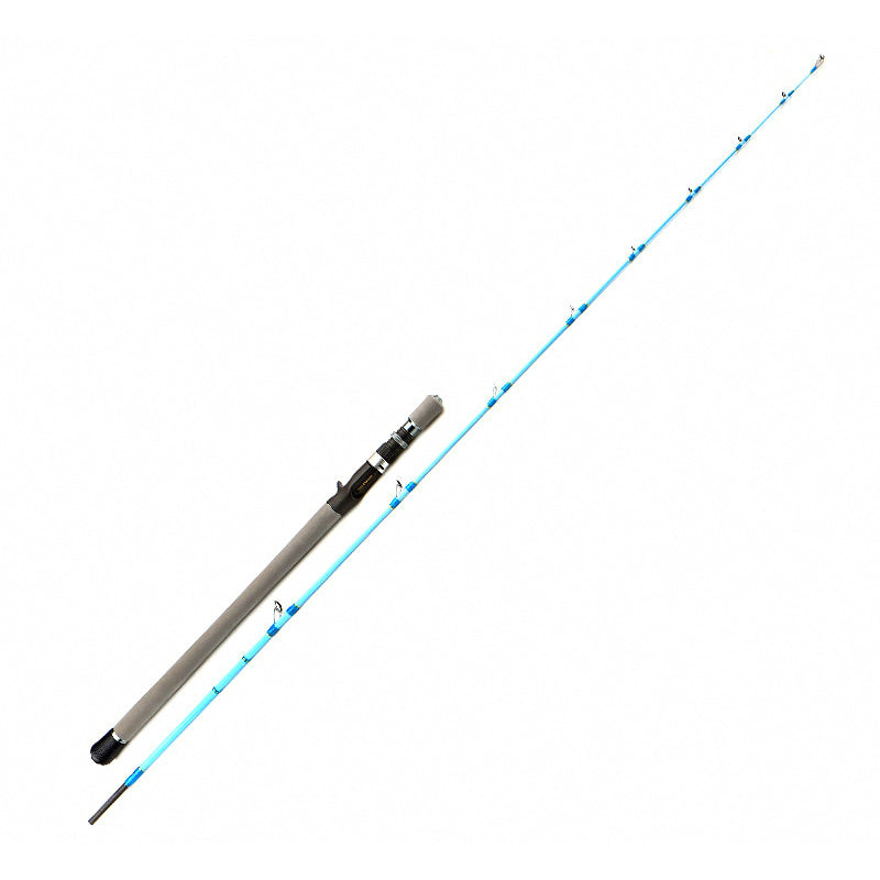 Slow Pitch Jigging Rod, 2-Piece Carbon, Fast Action