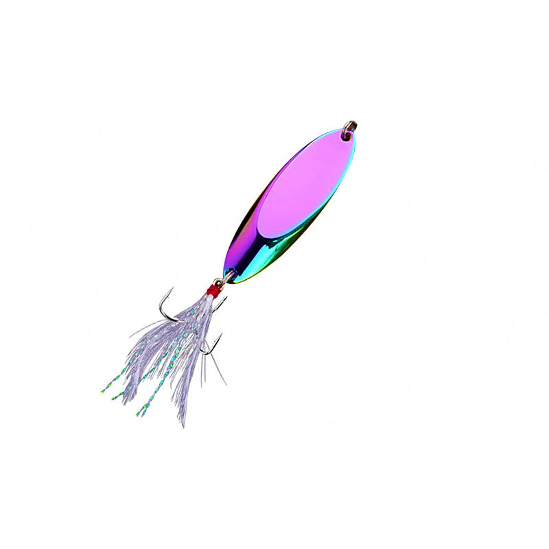 Slanted Casting Spoon with Treble Hook, 5–20 g (0.18–0.71 oz)