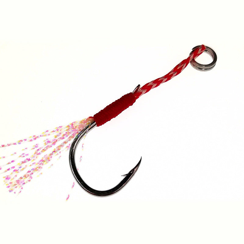 Iseni Barbed Hooks, High-Carbon Steel, Size 10–16, 5 Pack