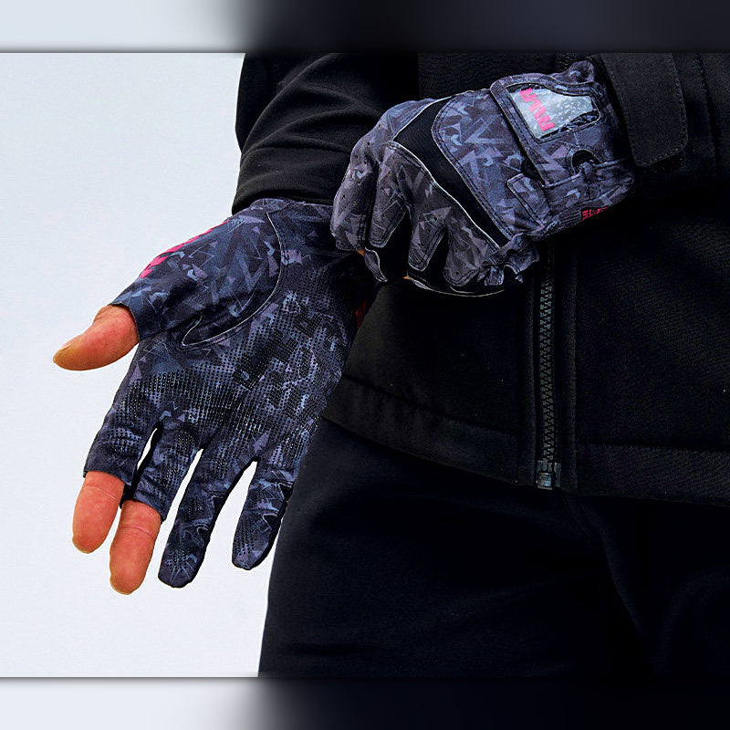 Fingerless Fishing Gloves, Sun Protection, Sizes M–XL