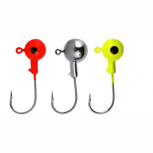 Barbed Jig Head Hooks for Soft Baits, 2–20 g (0.07–0.7 oz)