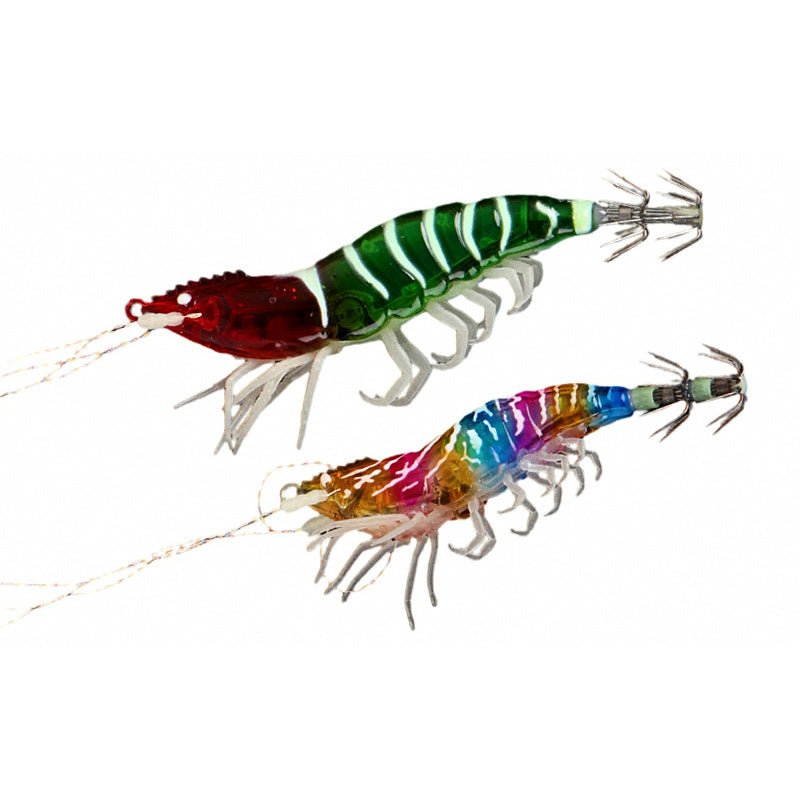 Jointed Shrimp Lure, Slow Sinking, 7.5 cm (3 in) & 10 cm (4 in)