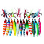 Shore Casting Metal Jig, 20–40 g (0.7–1.4 oz), Glow Colors