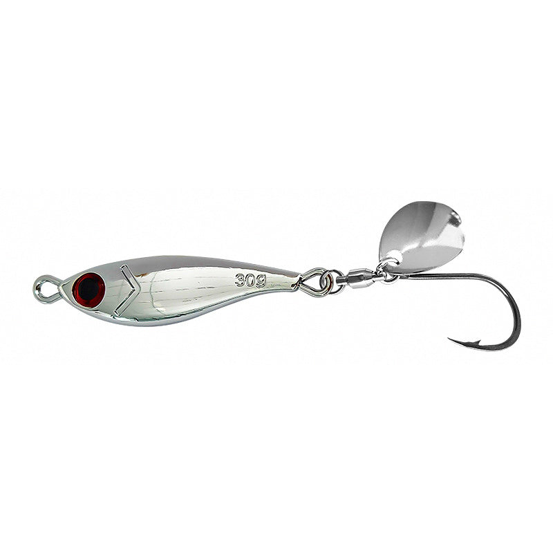 Chrome Casting Spoon Lure, 5–30 g (0.18–1.06 oz)