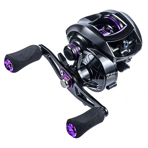 Round Baitcasting Reel, 2000 Size, Metal Spool, L/R Hand