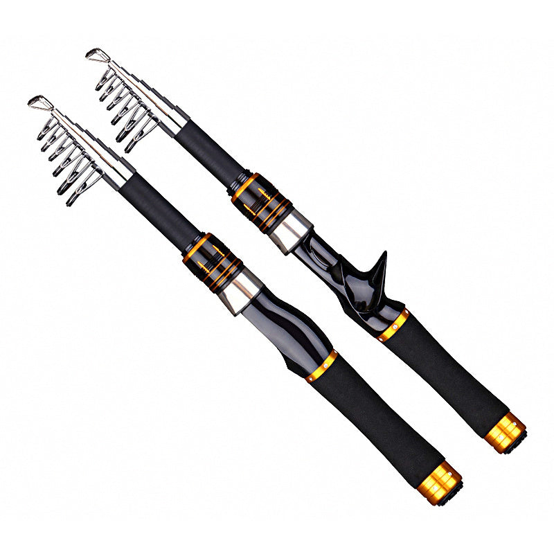 Carbon Telescopic Mini Rod, 1.6–2.1 m (5.2–6.9 ft)