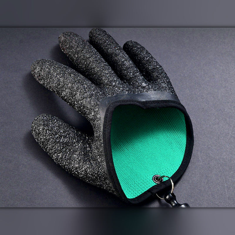 Fish Gripping Glove, Non-Slip, Puncture-Resistant, One Size