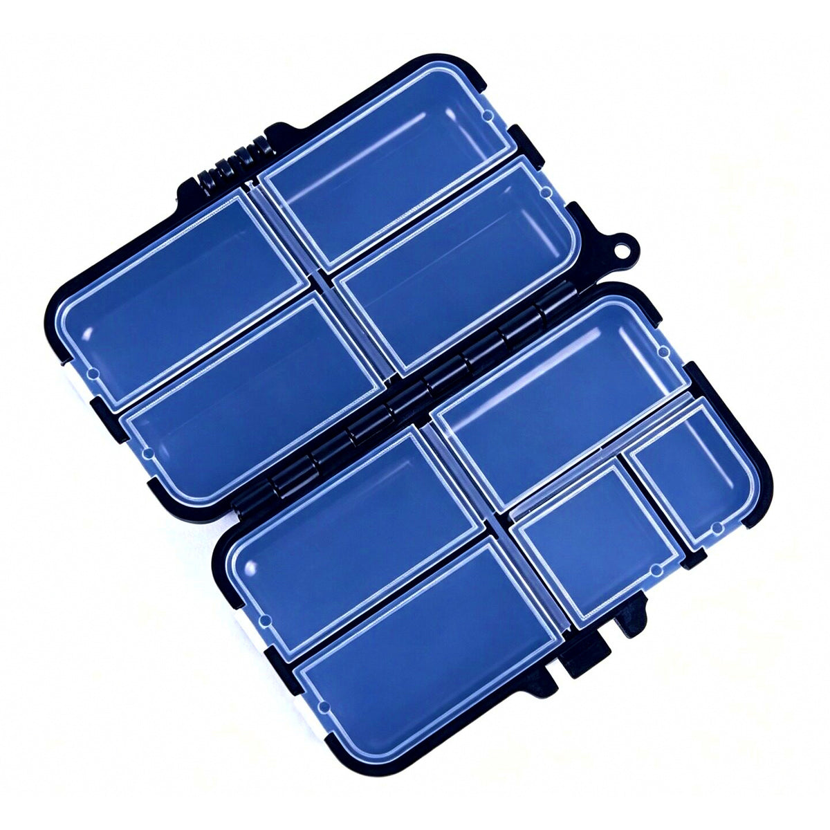 Clear Compartment Tackle Box, 9 or 12 Grid Lure Storage