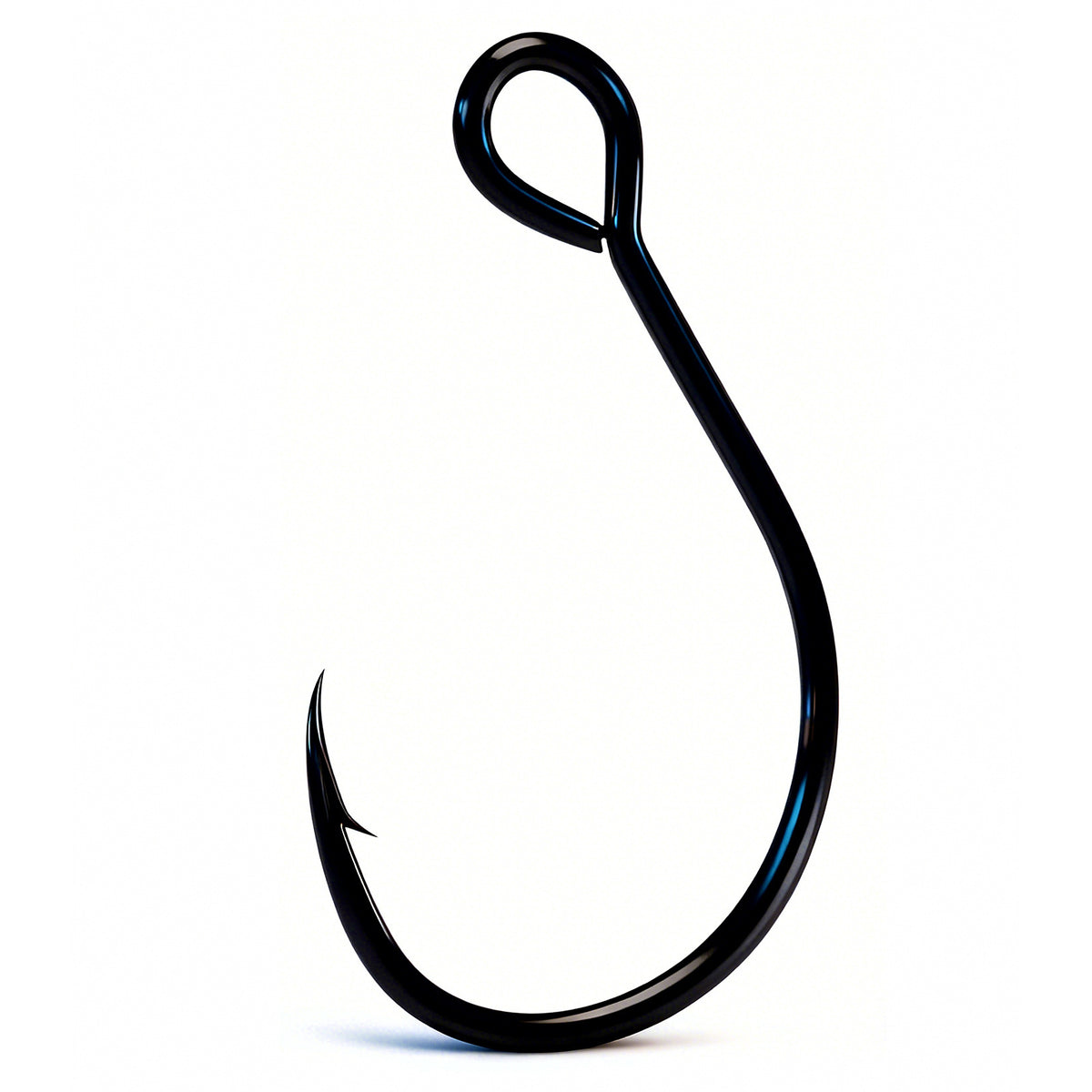 Horse Mouth Hooks, Large Eye, Alloy Steel, Sizes #10–#16