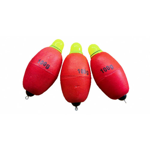 Electric Night Fishing Float, Round & Oval, 100–400 g (3.5–14 oz)