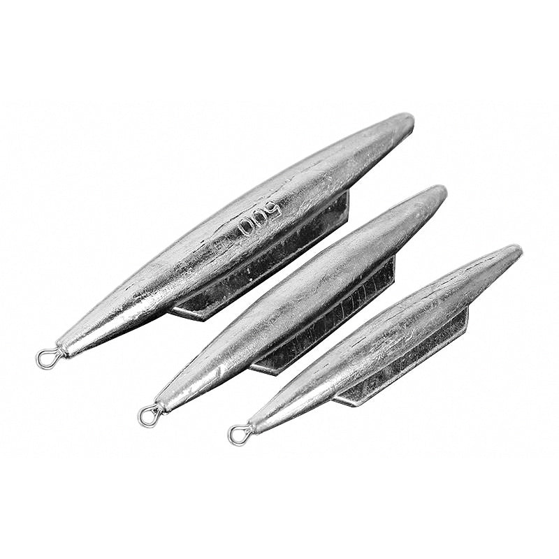Shark Fin Lead Sinker, 2.8–141 oz (80–4000 g)
