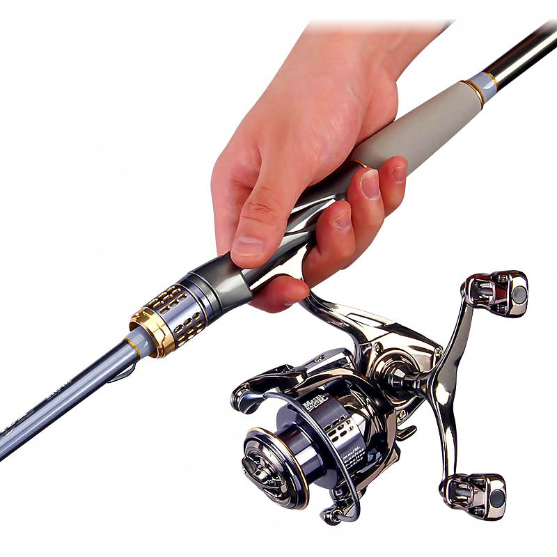 Carbon 2-Piece Surf Casting Rod, 1.98 m / 2.10 m (6.5 / 6.9 ft)
